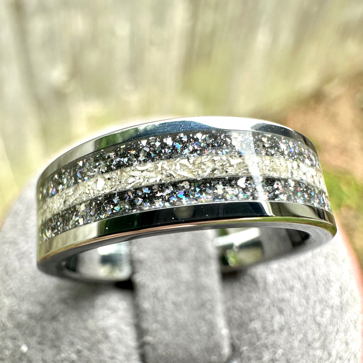 DiamondCast Cremation Ring